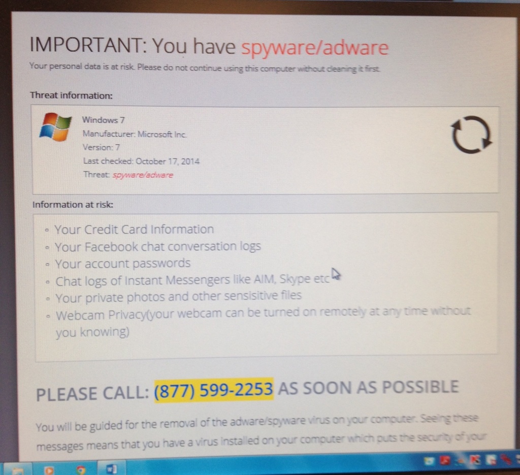 Microsoft Scam