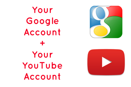 Your Google Account + Your YouTube Account